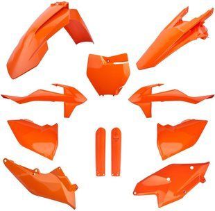 Пластик Polisport MX kit - KTM (16-) Flo Orange KTM