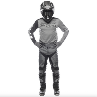 Мотокостюм FASTHOSE Carbon Method Gray/Black 32/M