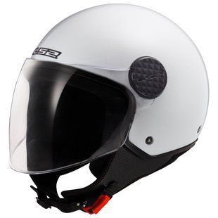 Мотошолом LS2 OF558 Sphere 2 Solid Gloss White