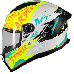 Мотошолом MT STINGER 2 Ardent A3 Gloss Yellow XS