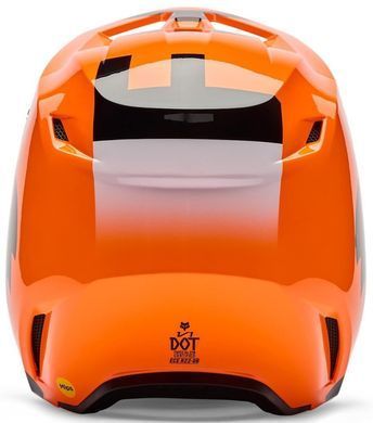 Мотошолом FOX YTH V1 Helmet SHIELD Flo Orange YS