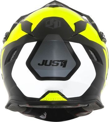 Мотошолом Just1 J34 Pro Tour Fluo Yellow/ Black S
