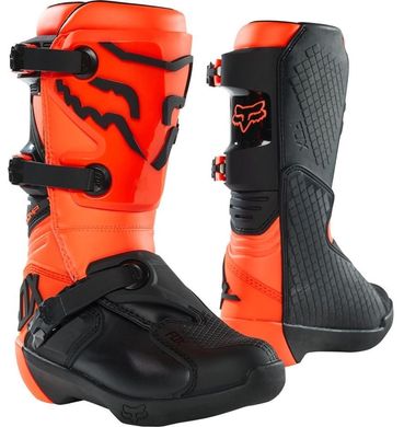 Мотоботы FOX Comp Youth Boot Flo Orange 1