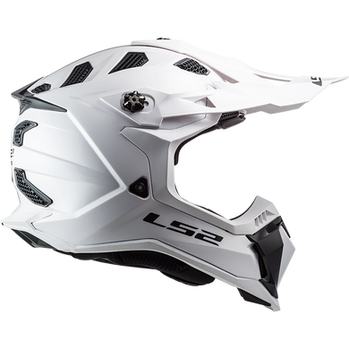 Мотошлем LS2 MX700 Subverter EVO Solid White XS