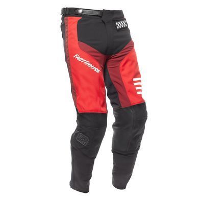 Штани FASTHOUSE Grindhouse Mod Pant, Red/Black - 34