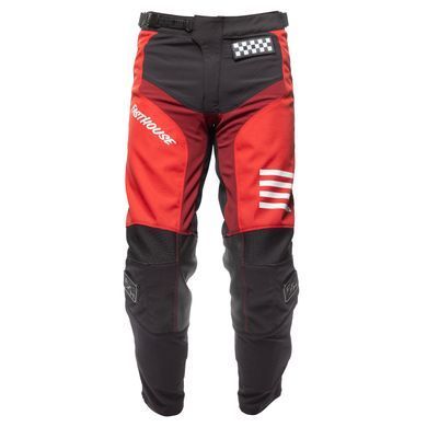 Штани FASTHOUSE Grindhouse Mod Pant, Red/Black - 34