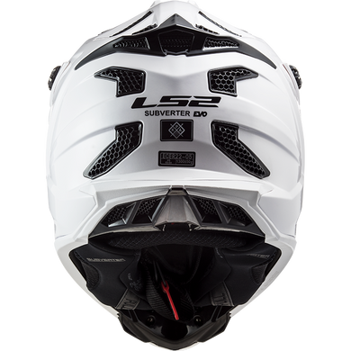Мотошлем LS2 MX700 Subverter EVO Solid White XS