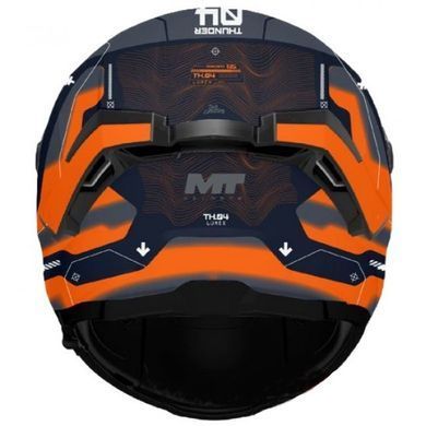 Мотошлем MT THUNDER 4 SV LUMEX C24 Matt XS