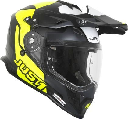 Мотошолом Just1 J34 Pro Tour Fluo Yellow/ Black S