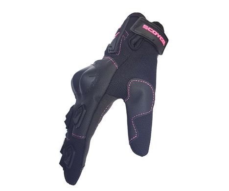 Мотоперчатки женские Scoyco MC12 Lady Pink L