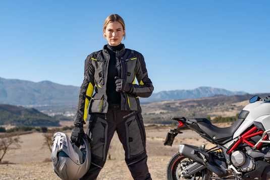 Мотоштани Shima Hero 2.0 LADY Black Gray XS купити в Києві