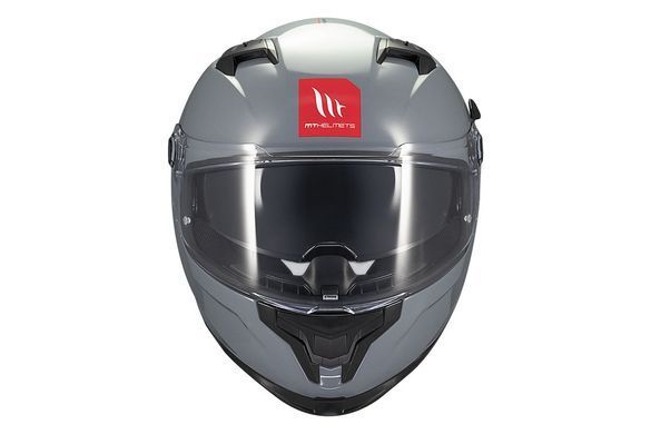 Мотошолом MT BRAKER SV Solid Gloss Grey A12 L