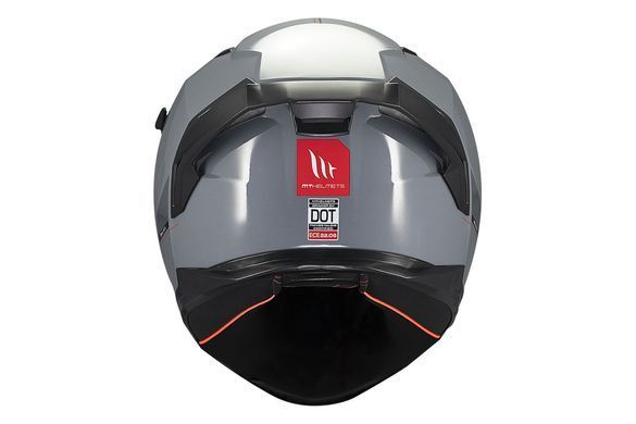 Мотошолом MT BRAKER SV Solid Gloss Grey A12 L