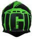 Мотошлем Origine Hero Thunder Titanium Black Fluo Green Matt