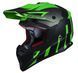 Мотошлем Origine Hero Thunder Titanium Black Fluo Green Matt