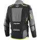 Мотокуртка Ixon MIDGARD black grey bright yellow XL