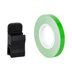 Наклейка светоотражающая Oxford Wheel Stripes Fluo Green + Appl