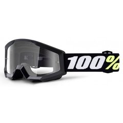 Мотоочки детские 100% STRATA MINI Goggle Black - Clear Lens