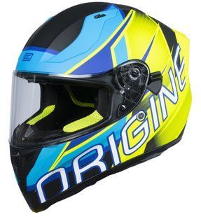Мотошолом Origine Strada Competition Medium Blue Black Matt