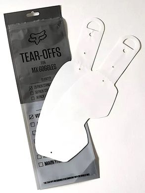 Зривки FOX MAIN II Tear-Offs - 20 pack, No Size
