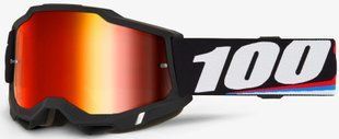 Маска кросова 100% ACCURI 2 Goggle [Magnus], Mirror Red Lens