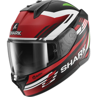 Мотошолом Shark D-Skwal 3 Firstlap Mat Black Red Green S