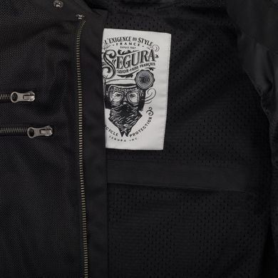 Мотокуртка SEGURA текстиль VENTURA VENTED black\grey M