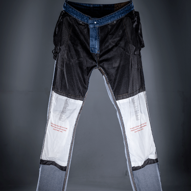 Мотоджинси RST X Kevlar&reg; Tapered-Fit Textile Jean Mid Blue Denim 32