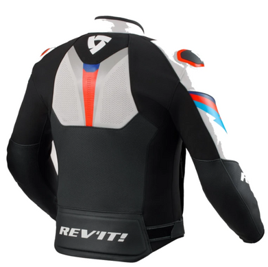 Мотокуртка REV'IT QUANTUM 3 шкiра black/light grey 50