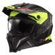 Мотошлем LS2 OF606 Drifter DEVOr Matt Black Hi-Vis Yellow M