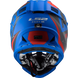 Мотошлем LS2 MX437 Fast EVO Alpha Matt Blue XL