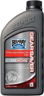 Масло трансмісійне Bel-Ray Gear Saver Trans Fluid 1л, 80w
