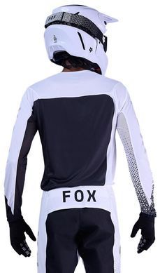 Джерсі FOX FLEXAIR Jersey - FRACTURE White L