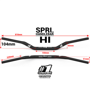 Кермо ONEGRIPPER #1 SPRL (Spiral) Handlebar HI - 104mm