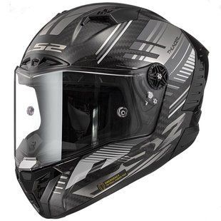 Мотошолом LS2 FF805 Thunder C Volt Gloss Black Grey L