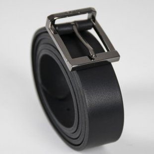 Ремінь Knox Men's Leather Belt Black 37 - M
