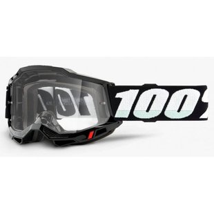 Мотоочки 100% Accuri 2 OTG Goggle Black - Clear Lens