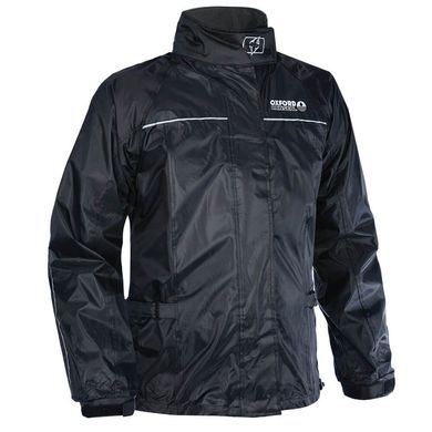 Мотодождевик куртка Oxford Rainseal Over Jacket Black XXXL