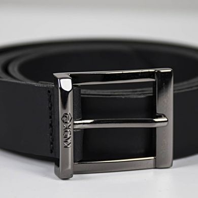 Ремень для джинс Knox Men's Leather Belt Black