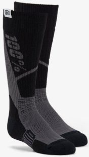 Мото шкарпетки дитячі Ride 100% TORQUE Youth Thick Sock Black YL