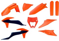 Пластик Polisport ENDURO kit - KTM (20-) Orange/Blue KTM