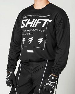 Джерсі SHIFT WHITE LABEL BLISS JERSEY Black L