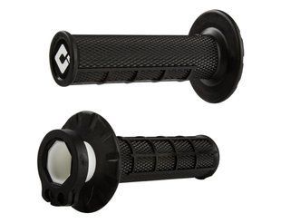 Мото гріпси ODI HALF-WAFFLE MX V2 Lock-On Black