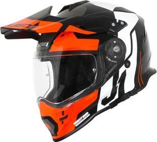 Мотошолом Just1 J34 Pro Tour Orange/ Black S