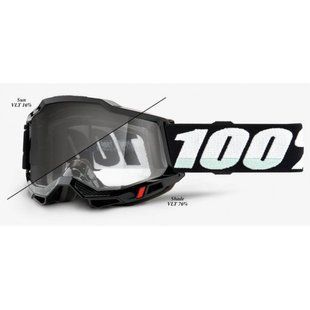 Маска кросова 100% Accuri 2 UTV/ATV SAND/OTG Goggle Black - Photochromic Lens