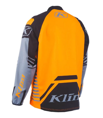 Джерси Klim Revolt 1/4 Zip LG Black - Strike Orange