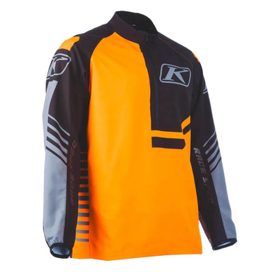 Джерси Klim Revolt 1/4 Zip LG Black - Strike Orange