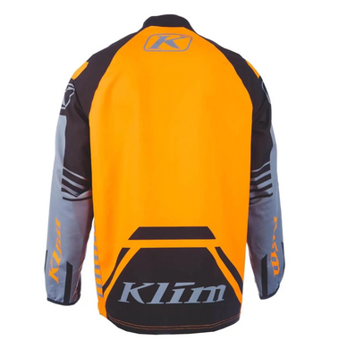 Джерси Klim Revolt 1/4 Zip LG Black - Strike Orange