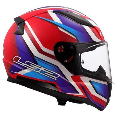 Мотошлем LS2 FF353 Rapid 2 Flitz White Blue Red L
