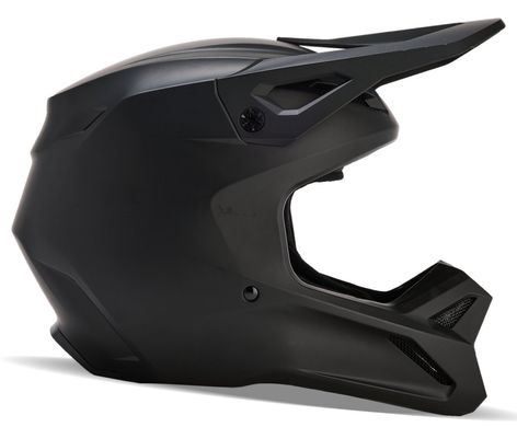 Мотошлем FOX V1 SOLID HELMET Matte Black XL